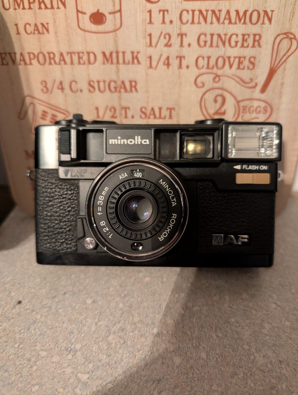 Vintage Minolta Film Camera